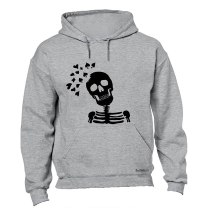 Skeleton Poker Face - Hoodie