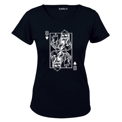 Skeleton Queen of Hearts - Ladies - T-Shirt