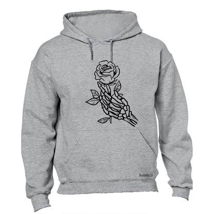 Skeleton Rose - Hoodie