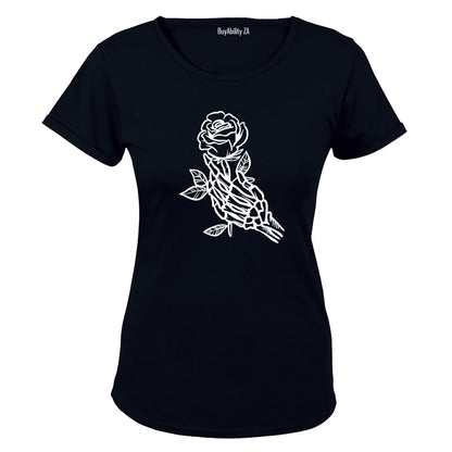 Skeleton Rose - Ladies - T-Shirt