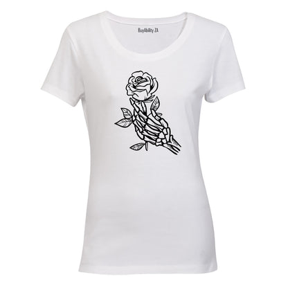 Skeleton Rose - Ladies - T-Shirt