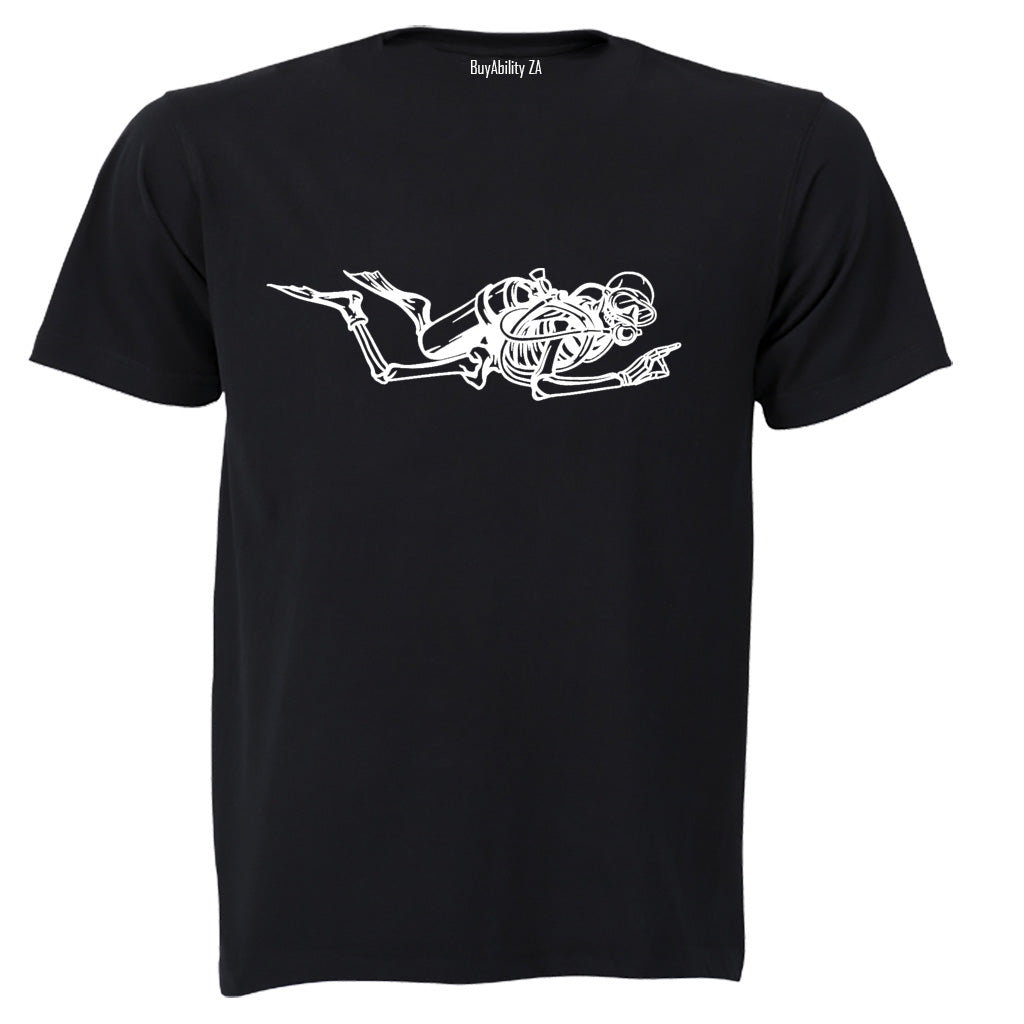Skeleton Scuba - Adults - T-Shirt