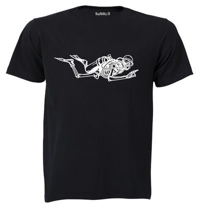 Skeleton Scuba - Adults - T-Shirt