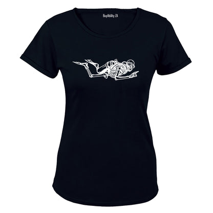 Skeleton Scuba - Ladies - T-Shirt