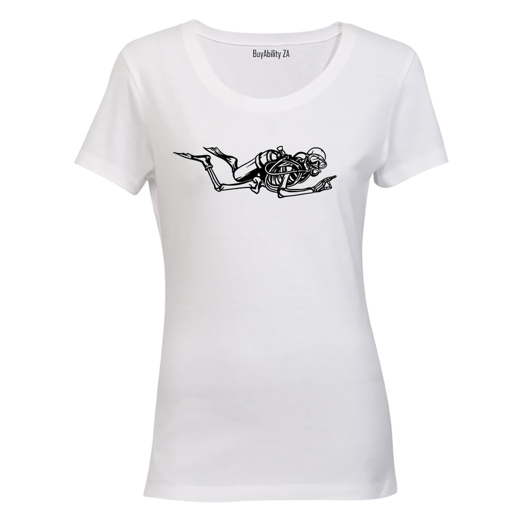 Skeleton Scuba - Ladies - T-Shirt