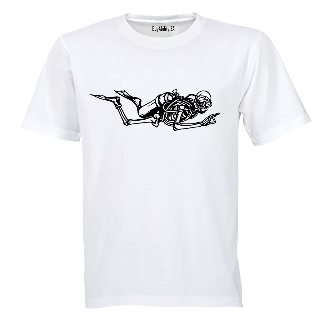 Skeleton Scuba - Adults - T-Shirt