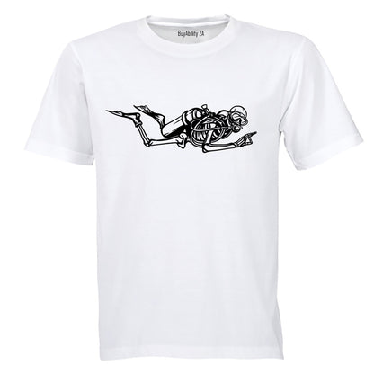 Skeleton Scuba - Adults - T-Shirt