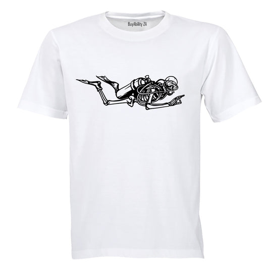 Skeleton Scuba - Adults - T-Shirt