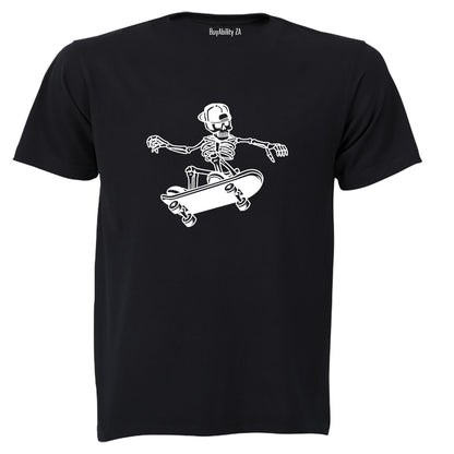 Skeleton Skater - Adults - T-Shirt - BuyAbility South Africa