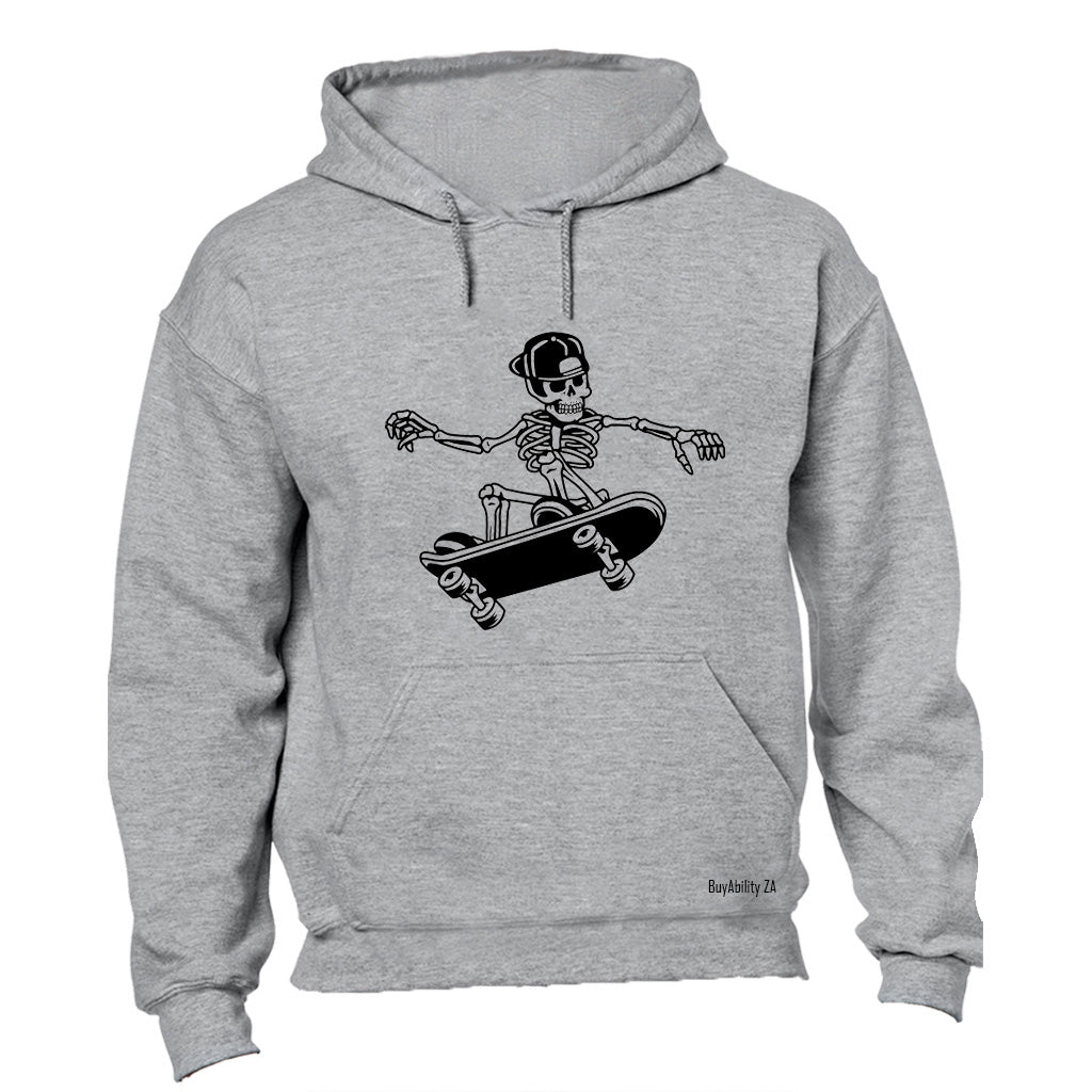 Skeleton Skater - Hoodie - BuyAbility South Africa