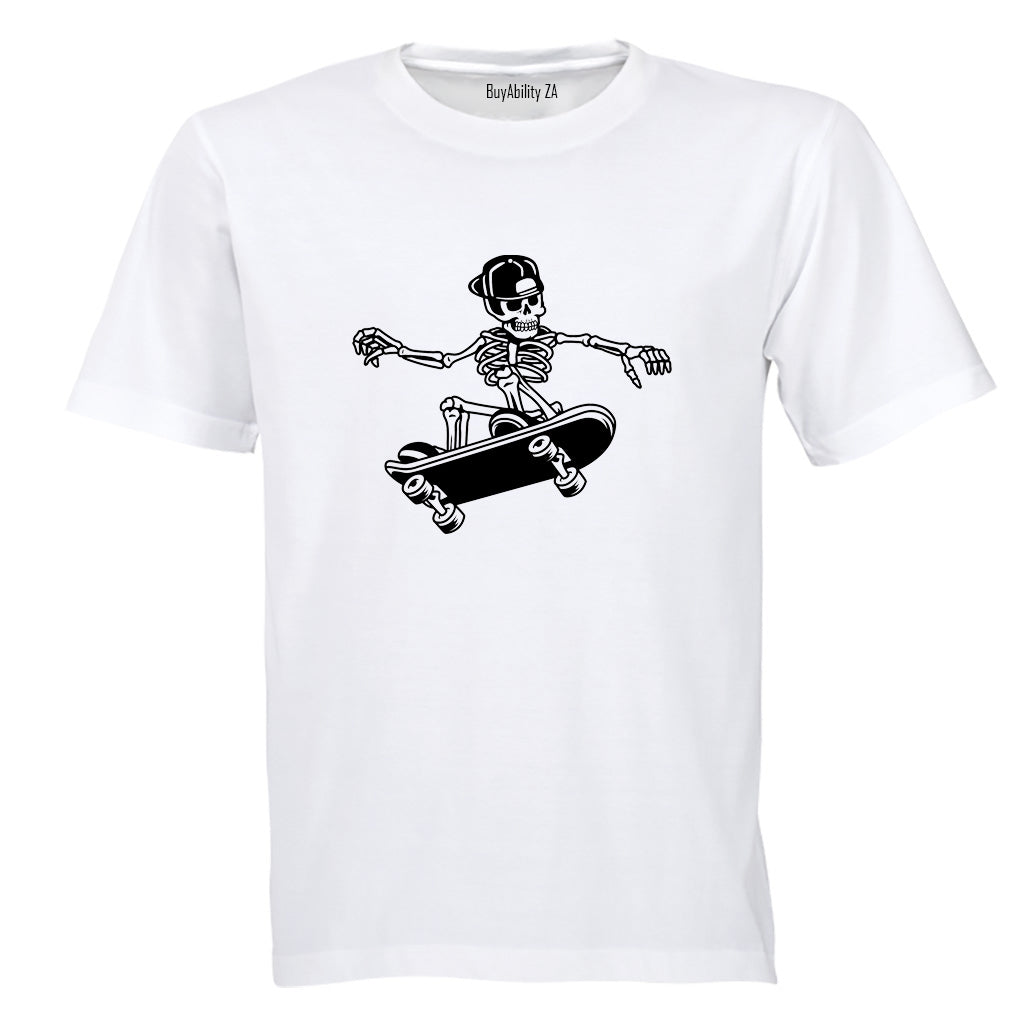 Skeleton Skater - Kids T-Shirt - BuyAbility South Africa