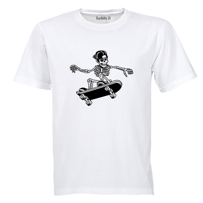 Skeleton Skater - Kids T-Shirt - BuyAbility South Africa