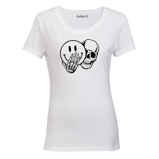 Skeleton Smile - Ladies - T-Shirt - BuyAbility South Africa