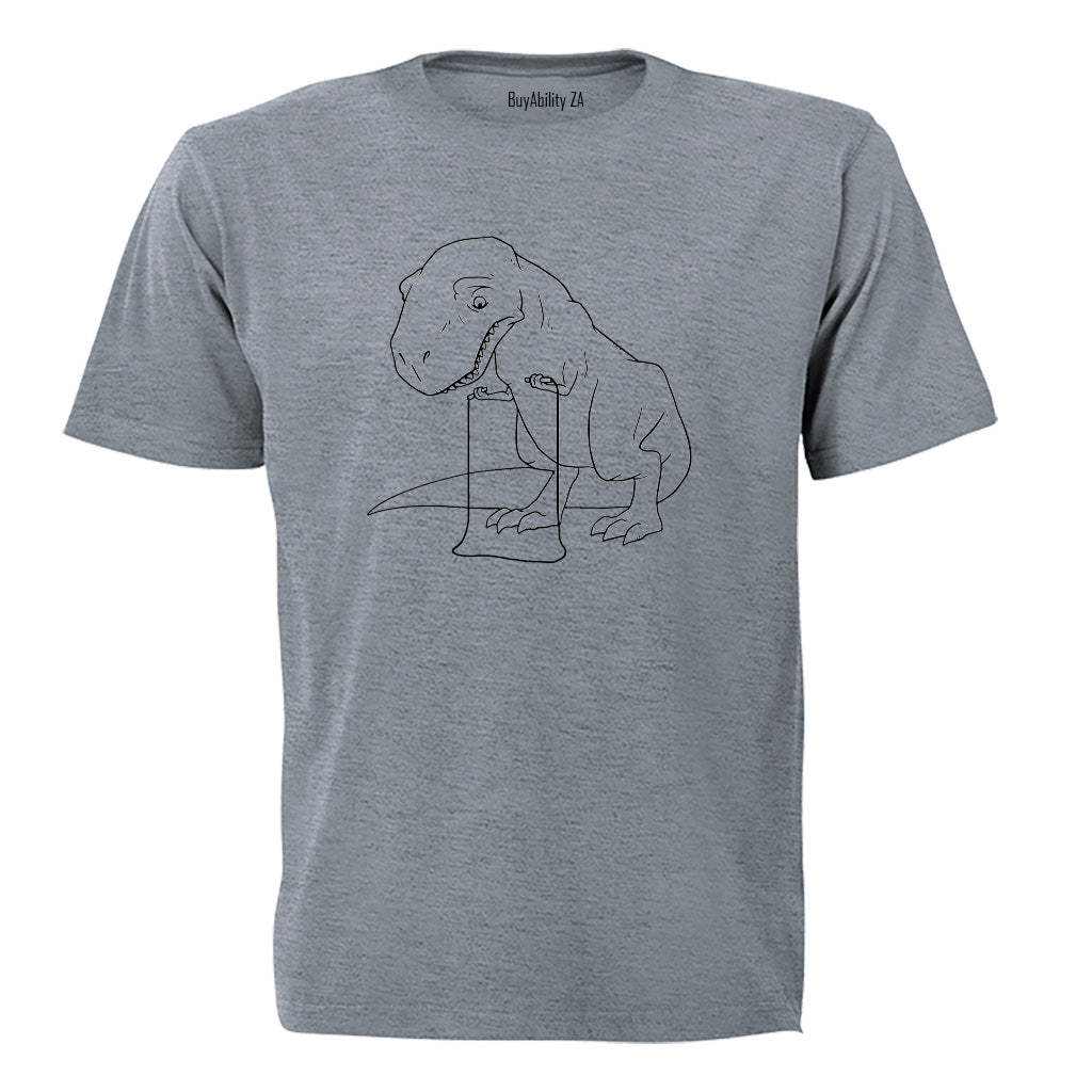 Skipping Rope Gym Dino - Adults - T-Shirt - BuyAbility South Africa