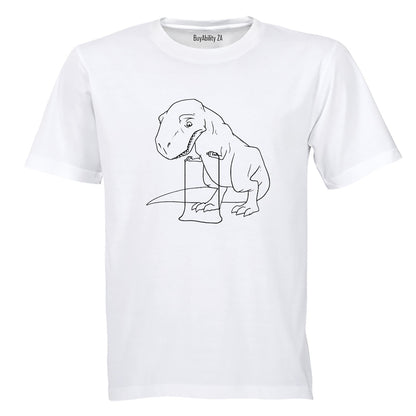 Skipping Rope Gym Dino - Adults - T-Shirt - BuyAbility South Africa