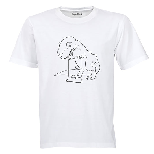 Skipping Rope Gym Dino - Adults - T-Shirt - BuyAbility South Africa