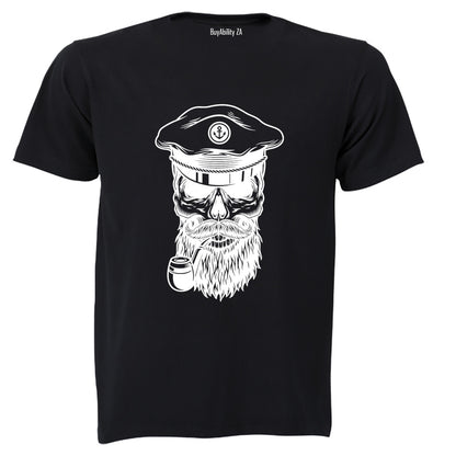 Skull Captain - Halloween - Adults - T-Shirt