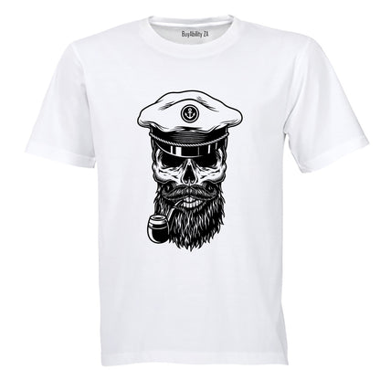 Skull Captain - Halloween - Adults - T-Shirt