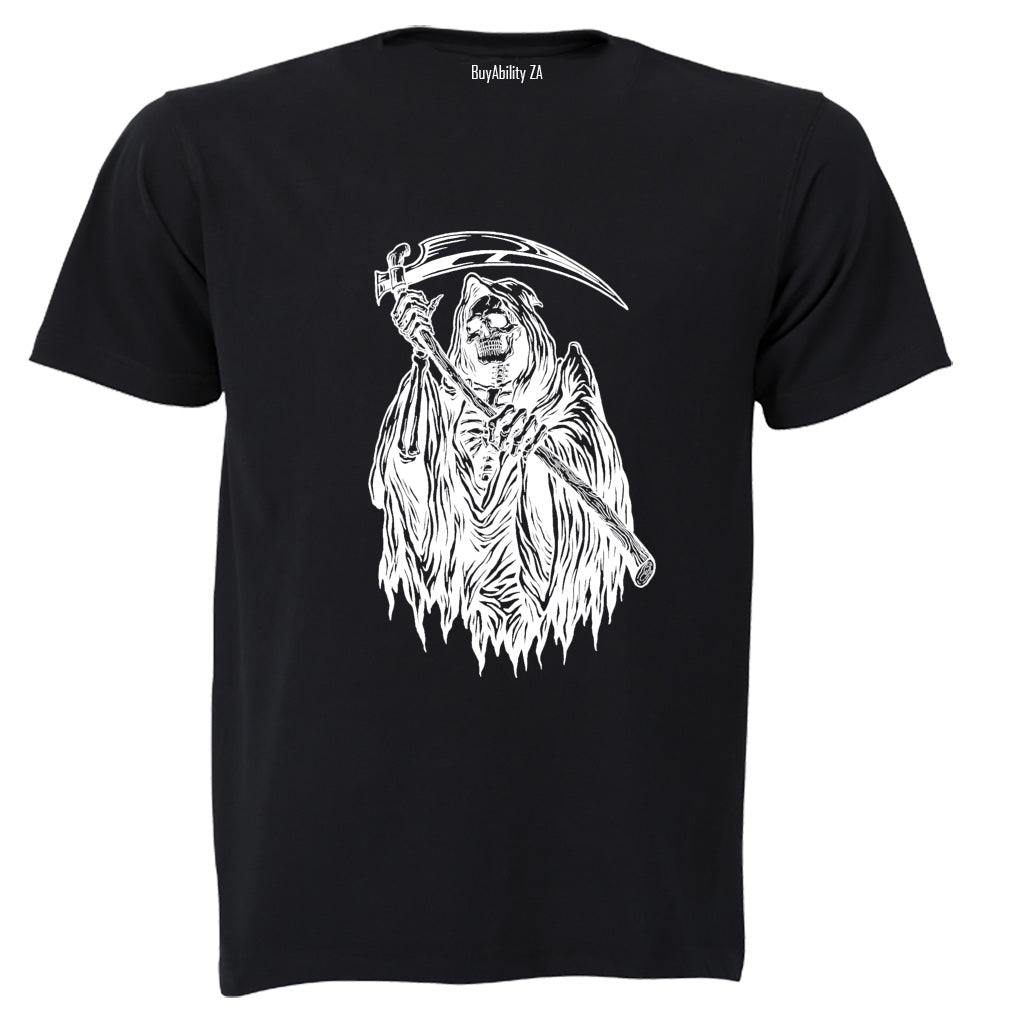 Skull Grimm - Halloween - Adults - T-Shirt