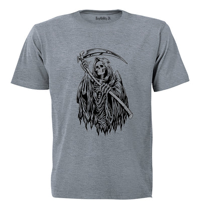 Skull Grimm - Halloween - Adults - T-Shirt