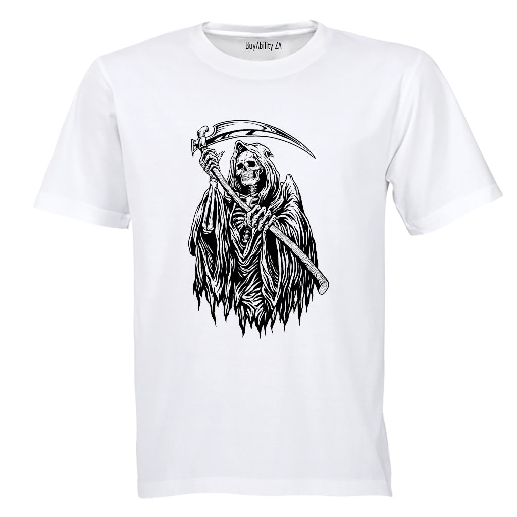 Skull Grimm - Halloween - Adults - T-Shirt