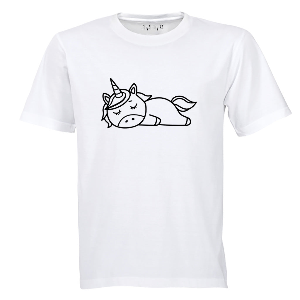 Sleeping Unicorn - Kids T-Shirt
