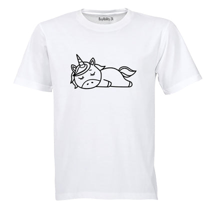 Sleeping Unicorn - Kids T-Shirt