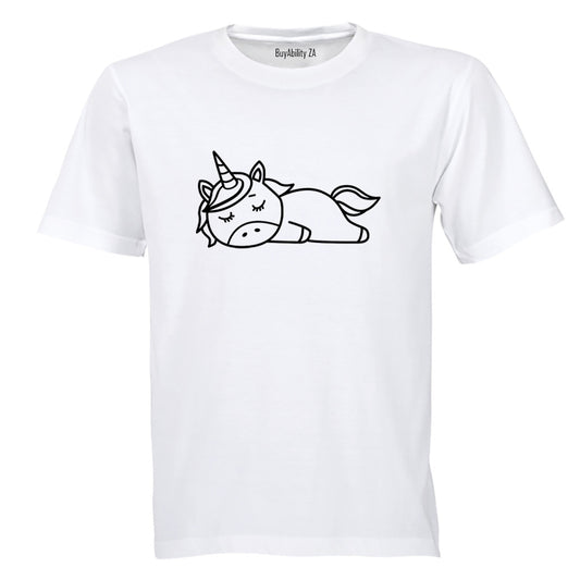 Sleeping Unicorn - Kids T-Shirt