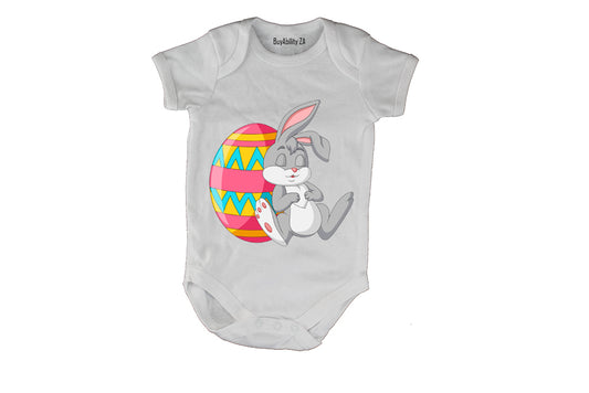 Sleeping Easter Bunny - Baby Grow