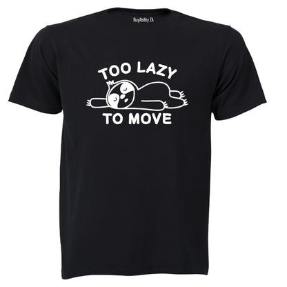 Too Lazy To Move - Sloth - Kids T-Shirt - BuyAbility