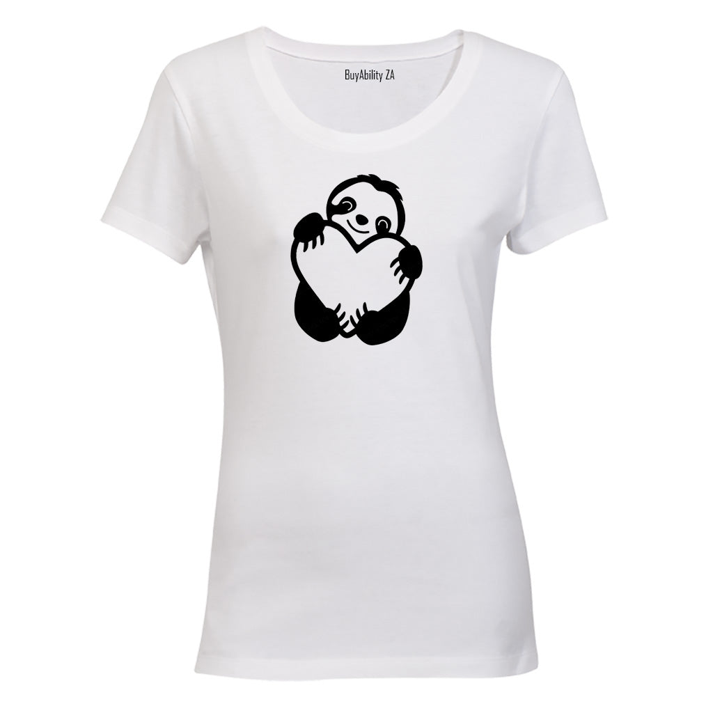 Sloth Love - Valentine - Ladies - T-Shirt