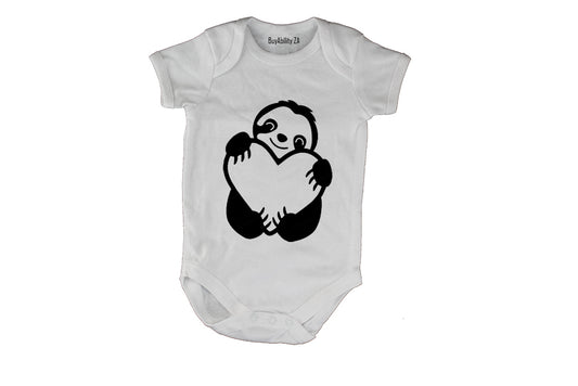 Sloth Love - Valentine - Baby Grow