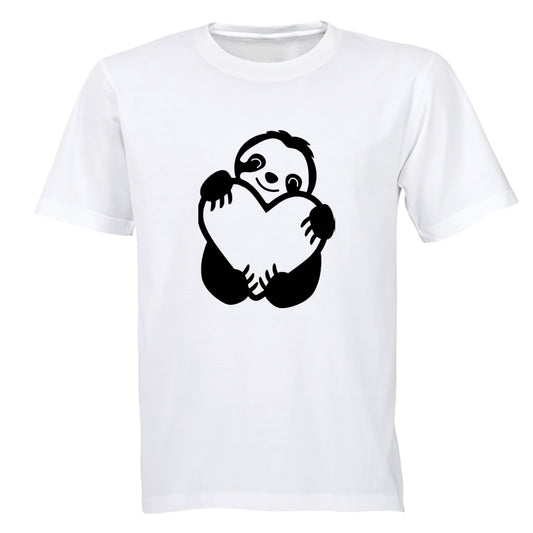 Sloth Love - Valentine - Kids T-Shirt - BuyAbility South Africa
