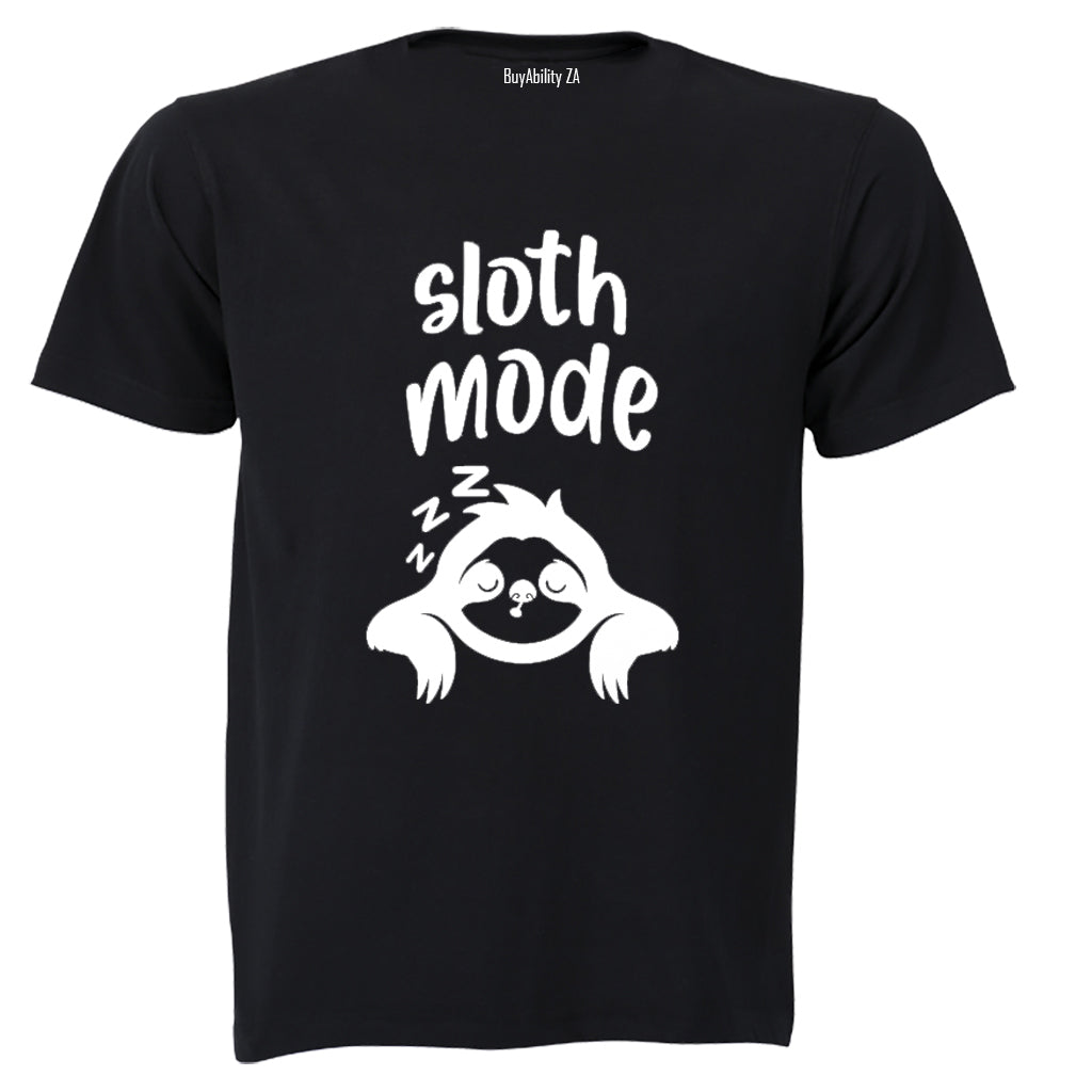 Sloth Mode - Adults - T-Shirt - BuyAbility South Africa
