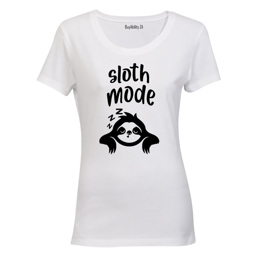 Sloth Mode - Ladies - T-Shirt - BuyAbility South Africa