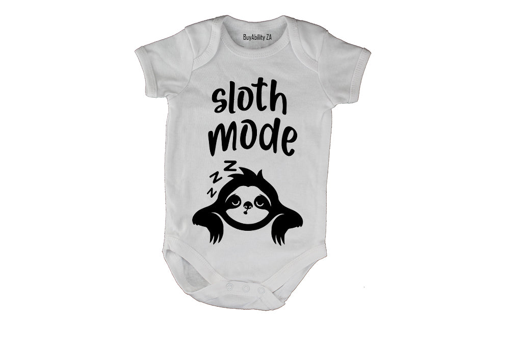 Sloth Mode - Baby Grow - BuyAbility South Africa