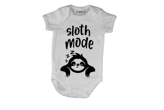 Sloth Mode - Baby Grow - BuyAbility South Africa