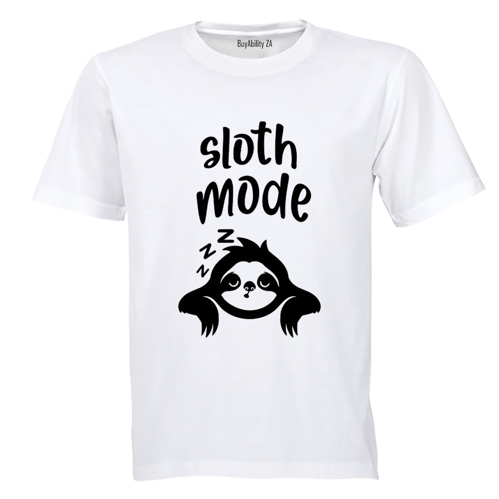 Sloth Mode - Adults - T-Shirt - BuyAbility South Africa