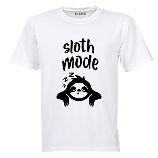 Sloth Mode - Adults - T-Shirt - BuyAbility South Africa