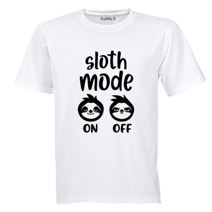 Sloth Mode - Adults - T-Shirt