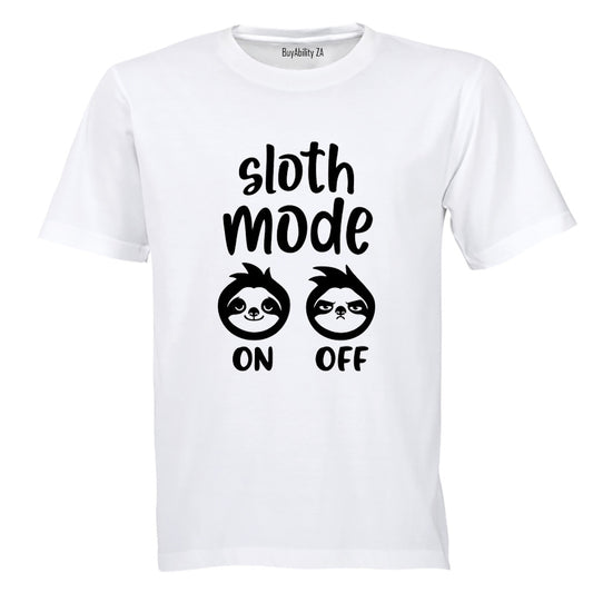 Sloth Mode - Adults - T-Shirt