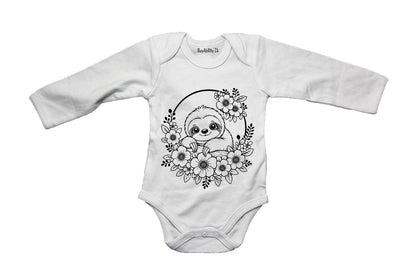 Sloth Wreath - Baby Grow - BuyAbility South Africa
