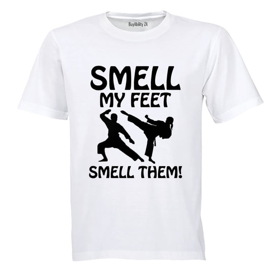 Smell My Feet - Karate - Adults - T-Shirt - BuyAbility South Africa