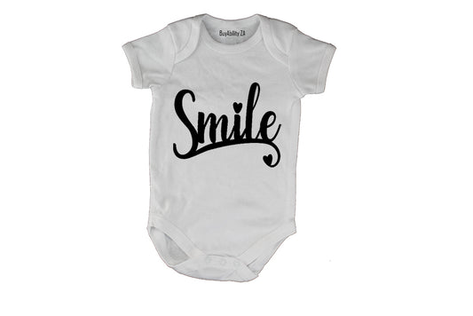 Smile! - Baby Grow - BuyAbility
