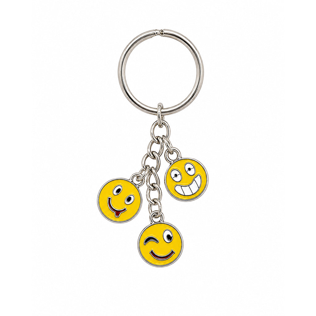 Happy Faces Keyring