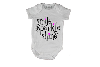Smile. Sparkle. Shine - Baby Grow