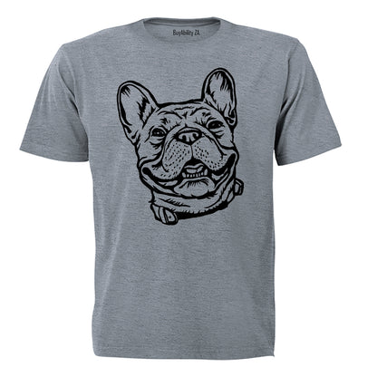 Smiling French Bulldog - Kids T-Shirt