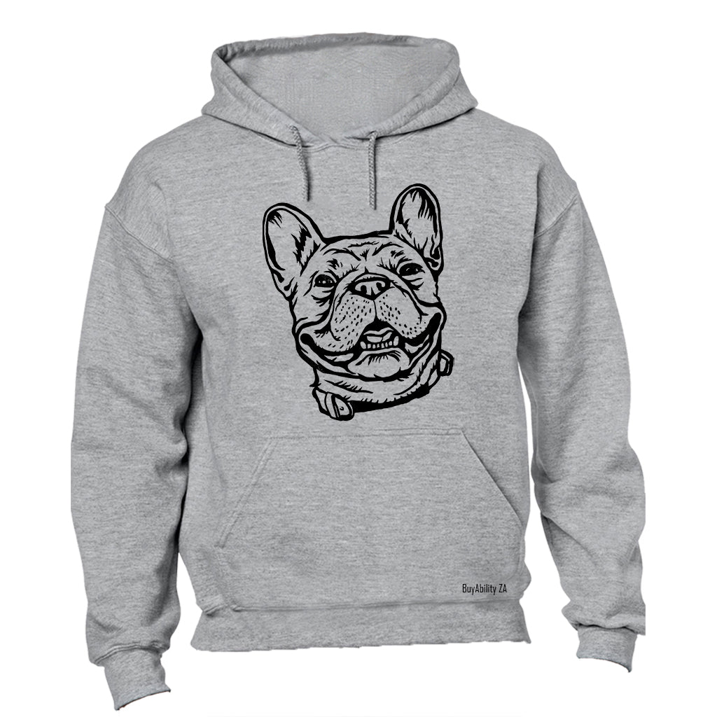 Smiling French Bulldog - Hoodie
