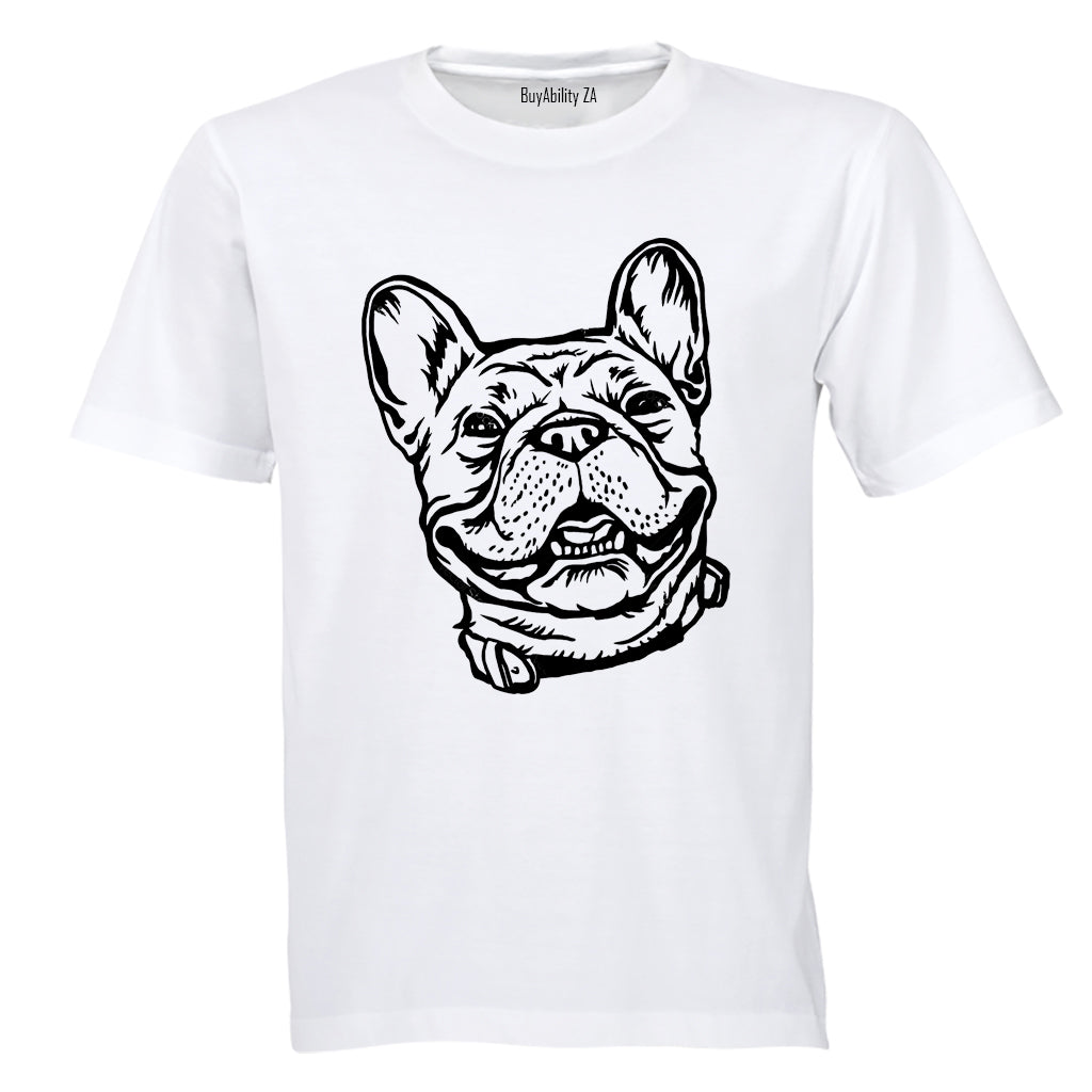 Smiling French Bulldog - Kids T-Shirt
