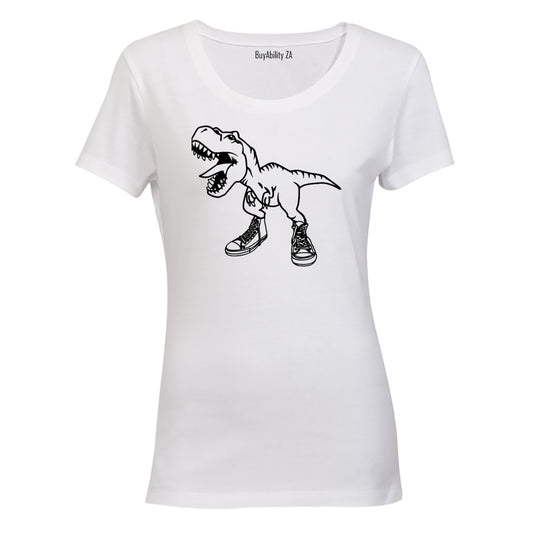 Sneaker Dino - Karate - Ladies - T-Shirt - BuyAbility South Africa